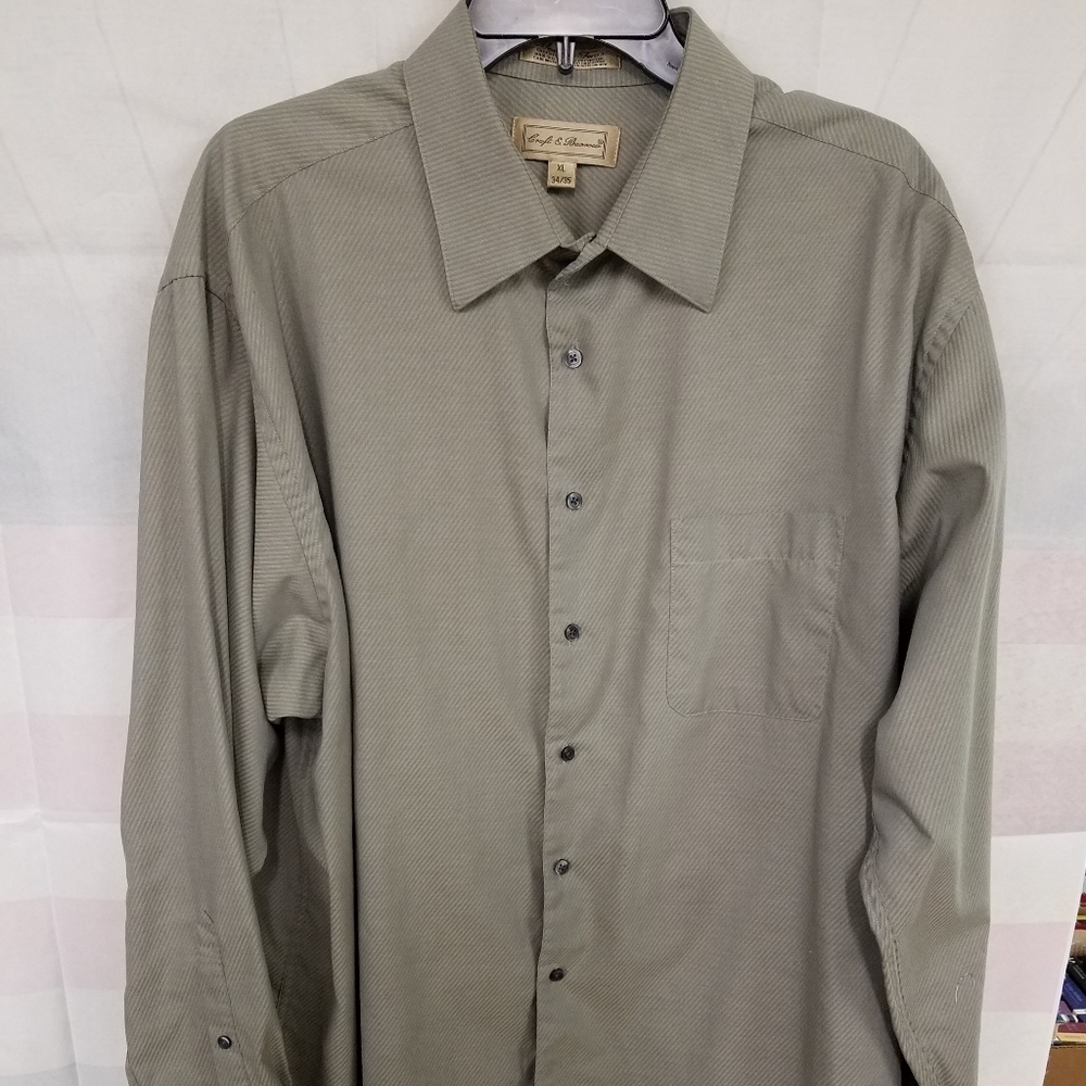 Croft & Barrow XL 34/35 Long Sleeve 1 Pocket